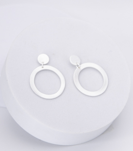 Artikeldetails anzeigen OHRRINGE Ringe Messing matt dm 2,5cm