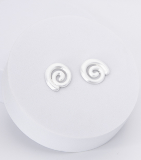 Artikeldetails anzeigen OHRRINGE Spirale Messing matt dm 2cm