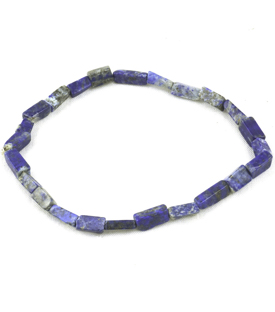 ARMBAND Lapislazuli auf Gummiband one-size