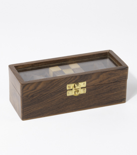 SPIEL Knobelwürfel in Box Holz 17,5x7xH6,5cm