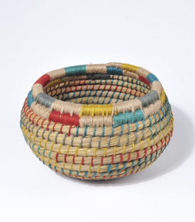 KÖRBCHEN Seegras bunt dm26/30xH17cm