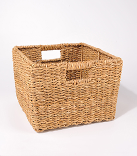 AUFBEWAHRUNGSKORB  Griffe M Hogla Metallkörper 30x30xH23cm