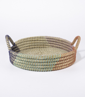 KORBTABLETT multicolor Kaisa BW dm30xh7cm
