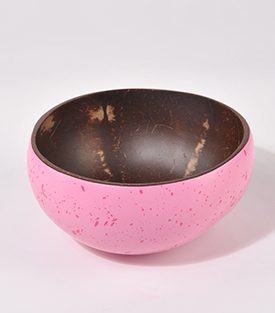 KOKOSSCHALE Spots rose dm ca. 13cmxH6cm