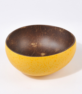 KOKOSSCHALE Spots dotter dm ca. 13cmxH6cm