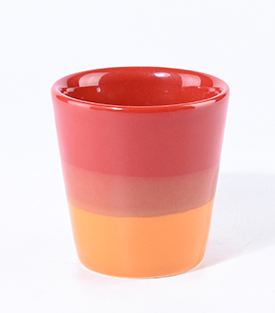 KAFFEEBECHER kürbis dm7,5xH7,5cm