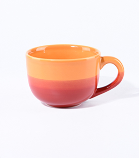 BÜROTASSE kürbis dm11xH8cm
