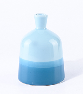 VASE eisblau Tunkdesign dm10xH14,5cm