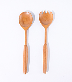 SALATBESTECK Mangostanbaumholz L 28cm
