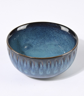 SCHALE jade gerillt 12xH6cm