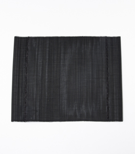 TISCHSET Bambus schwarz Borte 45x32cm
