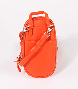 HANDYTASCHE Zipper chili 10x2xH20cm