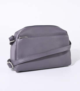 TASCHE mauve Rindsleder H18 x B25 x T12cm
