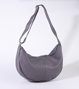 TASCHE Crossbody L mauve Rindsleder H26 x B44 x T14cm