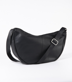 TASCHE Crossbody L schwarz Rindsleder H26 x B44 x T14cm