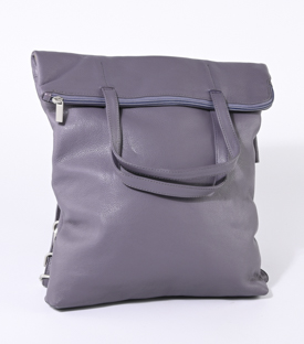 RUCKSACK mauve Rindsleder H37 x B34 x T3cm