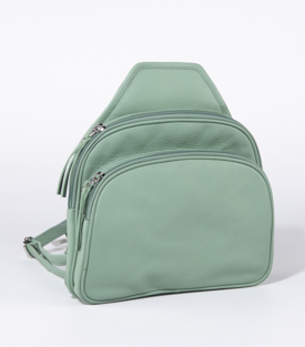 RUCKSACK mint Rindsleder H25 x B23 x T6cm