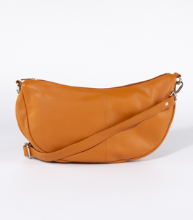 TASCHE Crossbody M orange Rindsleder H19 x B28 x T8cm