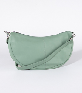 TASCHE Crossbody M mint Rindsleder H19 x B28 x T8cm