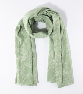TUCH Schilf mint 100% Bio-Baumwolle 180x110cm