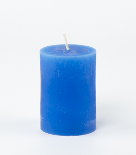 KERZE blau dm5xH7cm