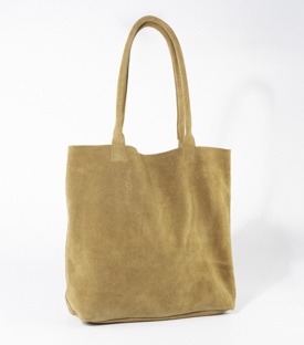 SHOPPER Velour Rindsleder H36 x B34 x T12cm