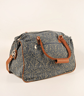 WEEKENDER Canvas Federgras Biobaumwolle, 51x26xH30cm