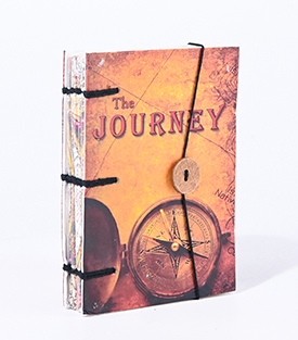 NOTIZBUCH The Journey 12x17cm, 72 Blatt