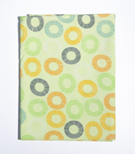TISCHDECKE Streublumen Biobaumwolle bedruckt 150x220cm