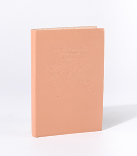 NOTIZBUCH Time rose Ledereinband 80 Blatt 10xH15cm
