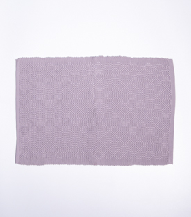 TISCHSET Webmuster lila Baumwolle 50x34cm