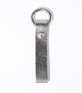 SCHLÜSSELANHÄNGER Premiumleder chromfrei L 12,5cm
