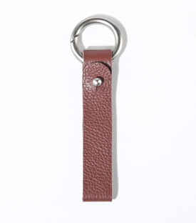 SCHLÜSSELANHÄNGER Premiumleder chromfrei L 12,5cm