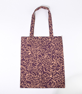 TASCHE Floral Bio-Baumwolle H44 x B38cm