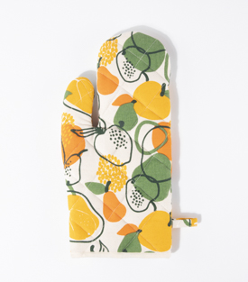 TOPFHANDSCHUH Früchte Bio-Baumwolle Canvas 17x32cm