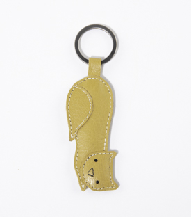 SCHLÜSSELANHÄNGER Premiumleder chromfrei L 11cm