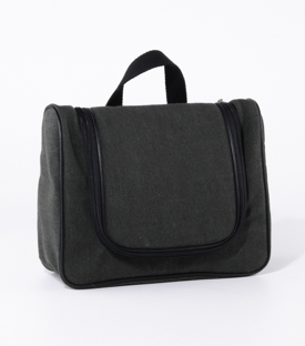 Artikeldetails anzeigen KULTURTASCHE Canvas grau Bio-Baumwolle H26 x B21 x T10