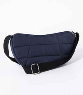 TASCHE Puffer blau Bio-Baumwolle H32 x B18 x T9