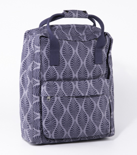 RUCKSACK Canvas Palmblatt Bio-Baumwolle H31 x B38 x T11