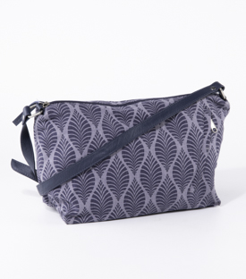 TASCHE Canvas Palmblatt Bio-Baumwolle H20 x B35 x T14