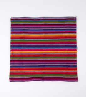 SERVIETTE Streifen 25x25cm 100%Baumwolle