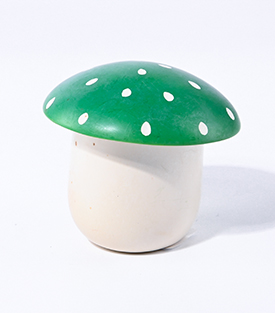 PILZDOSE Speckestein grün weiß dm9xH9cm