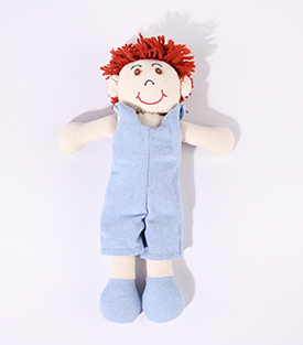 ANZIEHPUPPE Leo Baumwolle ca23cm