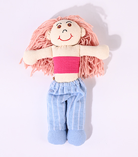 ANZIEHPUPPE Rosi Baumwolle ca23cm