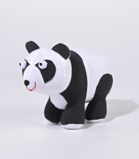 STOFFTIER Pandabär Baumwolle 17x7xH10cm