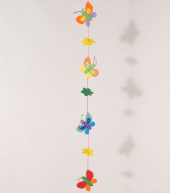 HÄNGESCHNUR Schmetterlinge, BW 80cm