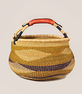 BOLGAKORB Standard olivbraun Savannengras ca.40xh25cm