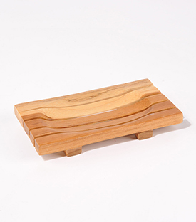 SEIFENSCHALE eckig Suarholz, 13,5x7xH1,8cm