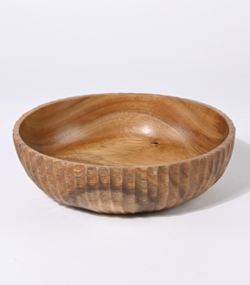 SCHÜSSEL Suarholz gerillt dm25xh7cm