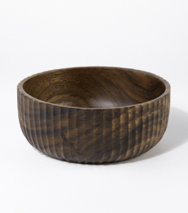 SCHÜSSEL Suarholz gerillt 20xh8cm